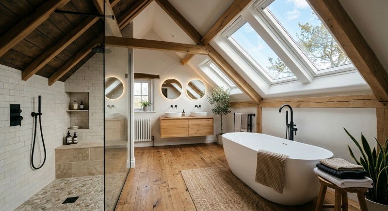 Attic Bathroom Remodeling in Lenawee County, MI