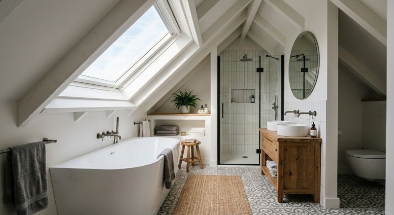 Attic Bathroom Remodeling in Lenawee County, MI
