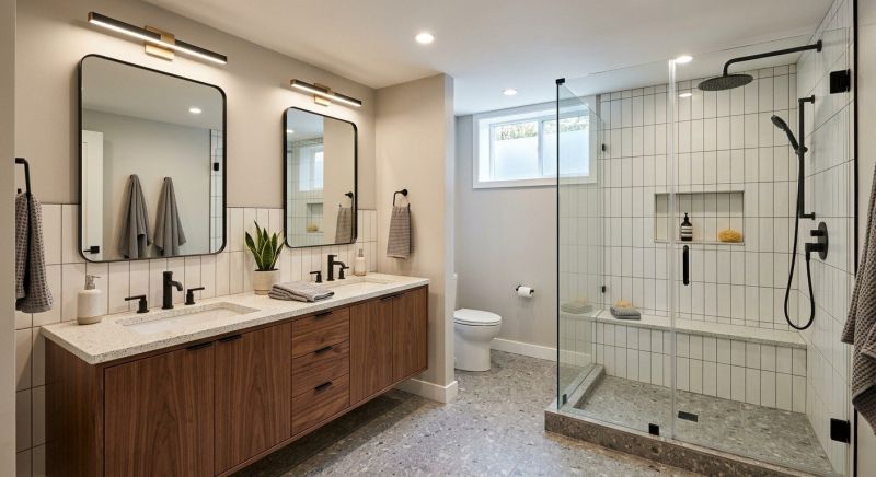 Basement Bathroom Remodeling in Lenawee County, MI
