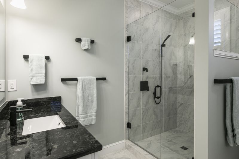 Granite Shower Installation in Lenawee County, MI
