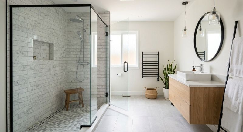 Tub To Shower Conversion in Clinton, MI